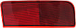Rear, Passenger Side Bumper Reflector