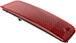 Rear, Passenger Side Bumper Reflector, CAPA Certified