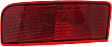 Rear, Driver Side Bumper Reflector