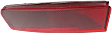 Rear, Driver Side Bumper Reflector