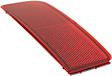 Rear, Driver Side Bumper Reflector, CAPA Certified