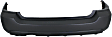 Rear Textured Bumper Cover, 4 Cyl., 2.5L Engine, With Step Pad Provision And Reflector Holes, CAPA CERTIFIED