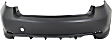 Rear Primed Bumper Cover, For Models With Sport Package, Wagon, Canada Built Vehicles, CAPA Certified