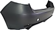 Rear Primed Bumper Cover, Base/Limited/Sport-tech/WRX Models, 4 Cyl., 2.5L Engine, Hatchback