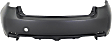 Rear Primed Bumper Cover, Base/Limited/Sport-tech/WRX Models, 4 Cyl., 2.5L Engine, Hatchback, CAPA Certified