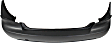 Rear Primed Bumper Cover, Sedan, CAPA Certified