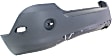 Rear Bumper Cover, Textured, Without Parking Aid Sensor Holes