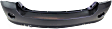 Rear Primed Bumper Cover, Without Parking Aid Sensor Holes, CAPA CERTIFIED