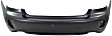 Rear Primed Bumper Cover, Sedan