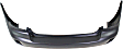 Rear Primed Bumper Cover, Sedan