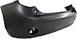 2008 Scion xB - Rear Primed Bumper Cover, Wagon, CAPA Certified