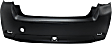 Rear Primed Bumper Cover, 4 Cyl., 2.0L Engine, Hatchback, Except WRX Models, CAPA Certified
