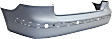 2003-2007 Saab 9-3 - Rear Primed Bumper Cover, Sedan