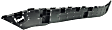 Rear, Driver Side Bumper Bracket, Cover Side Bracket