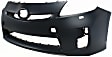 Front Primed Bumper Cover, Without Pre-Collision System, CAPA CERTIFIED