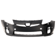 Front Primed Bumper Cover, Base Model, 4 Cyl., 1.8L Engine, With Pre-Collision System, CAPA Certified