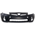 Front Primed Bumper Cover, Base Model, 4 Cyl., 1.8L Engine, Without Pre-Collision System, CAPA Certified