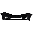 Front Primed Bumper Cover, Base/LE/XLE; without Parking Aid Sensor Holes, CAPA CERTIFIED