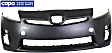 Front Primed Bumper Cover, Base Model, 4 Cyl., 1.8L Engine, With Park Sensor Hole and Pre-Collision System, CAPA Certified