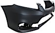 Front Primed Bumper Cover, Base/S/L/XRS Models, For Models With Sport Package, CAPA Certified