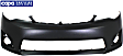 2014 Toyota Camry XLE - Front Primed Bumper Cover, CAPA Certified