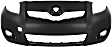 Front Primed Bumper Cover, Hatchback