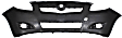Front Primed Bumper Cover, Hatchback