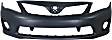 Front Primed Bumper Cover, Without Spoiler Holes, Japan Built Vehicles
