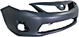 2012 Toyota Corolla - Front Primed Bumper Cover, Japan Built Vehicle, CAPA Certified
