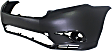Front Primed Bumper Cover, Except Hybrid Model