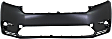Front Primed Bumper Cover, Except Hybrid Model, CAPA Certified