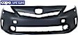 Front Primed Bumper Cover, Model With Halogen Headlights, With Pre-Collision System (Pcs), CAPA Certified