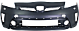 Front Primed Bumper Cover, With Headlight Washer Holes, For (Plug-In Models With LED Headlights