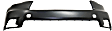 2016 Toyota Highlander - Front, Upper Primed Bumper Cover, CAPA Certified