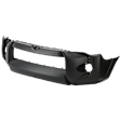 2018 Toyota 4Runner SR5 Premium - Front Primed Bumper Cover, For Models Without Chrome Trim and Valance Panel, With Front Emblem, CAPA Certified