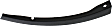 Front, Passenger Side Bumper End, Textured, 4 Cyl., 2.5L Engine