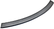 Front, Passenger Side Bumper End, Textured Plastic