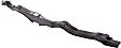Front, Upper Bumper Reinforcement, Steel