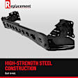 Front Bumper Reinforcement, Steel, 4 Cyl., 1.8L Engine, CAPA Certified