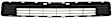Front Bumper Grille, Black, Hybrid Model
