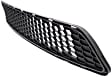 Front Bumper Grille, Textured Gray