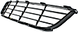 Front, Lower Bumper Grille, Textured Gray, Base/S Models, Sedan, 4 Cyl., 1.5L Engine, CAPA Certified