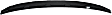 Front, Lower Bumper Grille, Textured Gray, Base/S Models, Sedan, 4 Cyl., 1.5L Engine, CAPA Certified