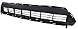 Front, Lower Bumper Grille, Textured Black CAPA Certified