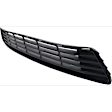 Front Bumper Grille, Textured Black, L/LE/XLE/Hybrid Models