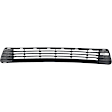Front Bumper Grille, Textured Black, L/LE/XLE/Hybrid Models
