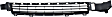 2013 Toyota Sequoia - Front, Center Bumper Grille, For Models Without Laser Cruise Control, Black