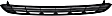 Lower Bumper Grille, Primed, 6 Cyl., 3.5L Engine