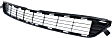 Front, Lower Bumper Grille, Textured Gray