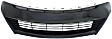 Front Bumper Grille, Black, with Chrome Moldings, S/Special Edition Models